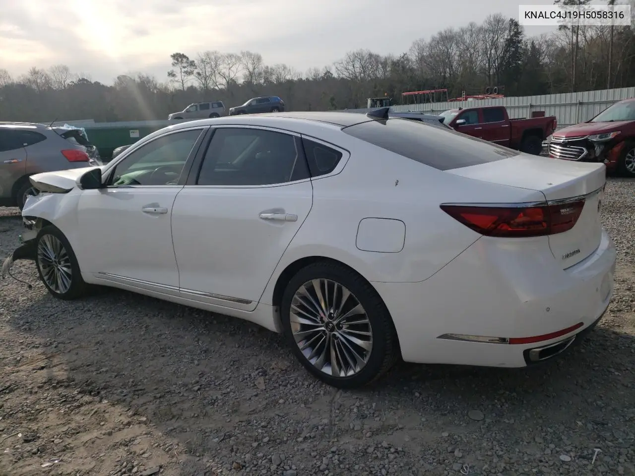 2017 Kia Cadenza Premium VIN: KNALC4J19H5058316 Lot: 47228625