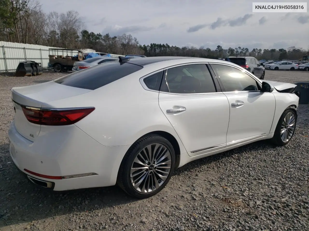 2017 Kia Cadenza Premium VIN: KNALC4J19H5058316 Lot: 47228625