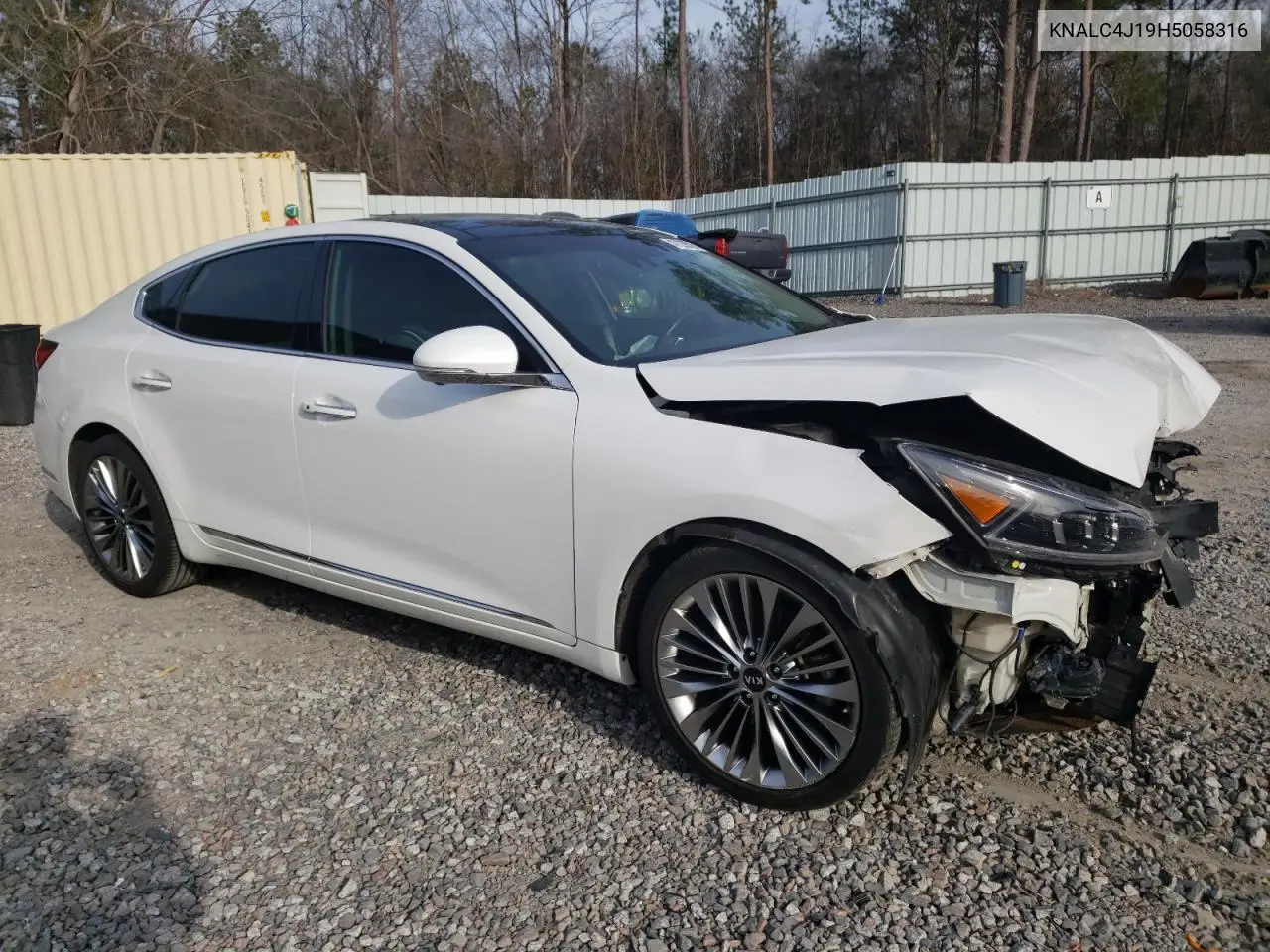 2017 Kia Cadenza Premium VIN: KNALC4J19H5058316 Lot: 47228625