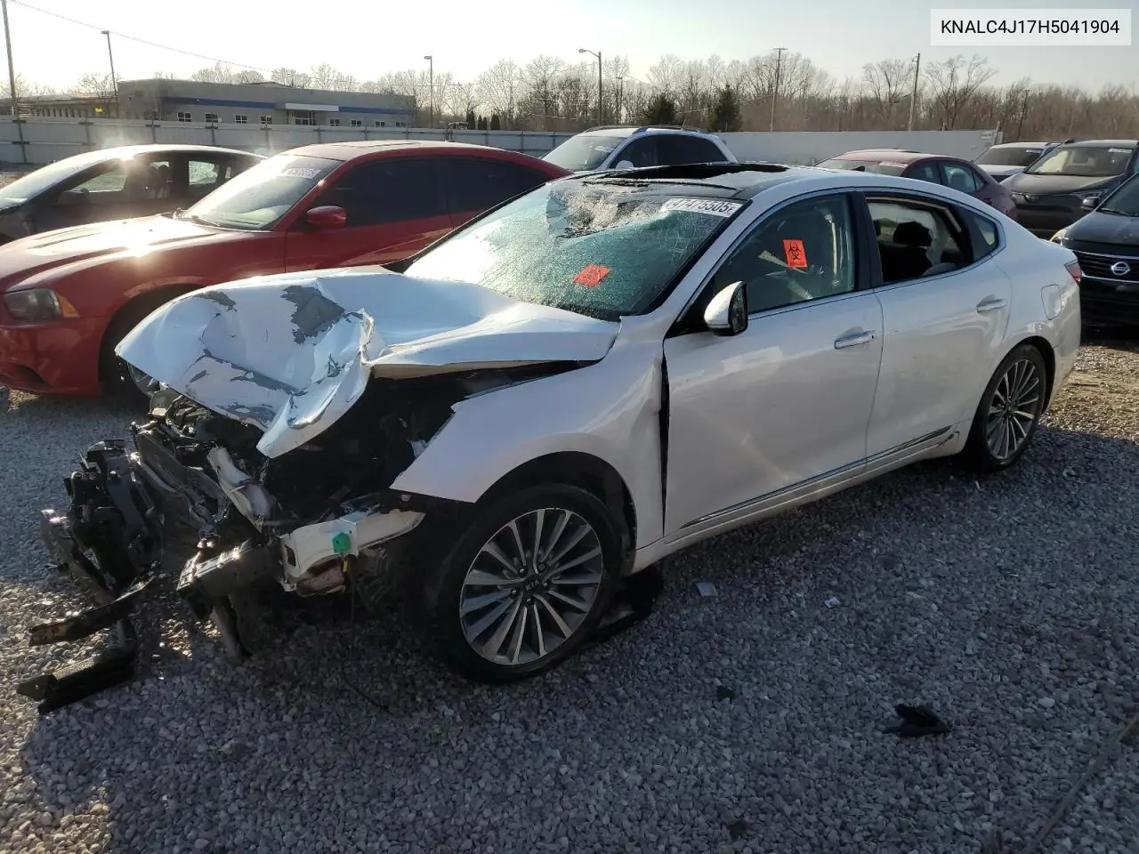 2017 Kia Cadenza Premium VIN: KNALC4J17H5041904 Lot: 47475505