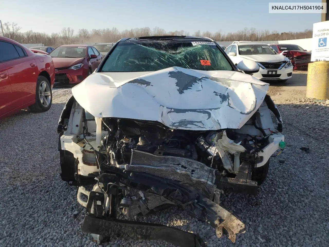 2017 Kia Cadenza Premium VIN: KNALC4J17H5041904 Lot: 47475505