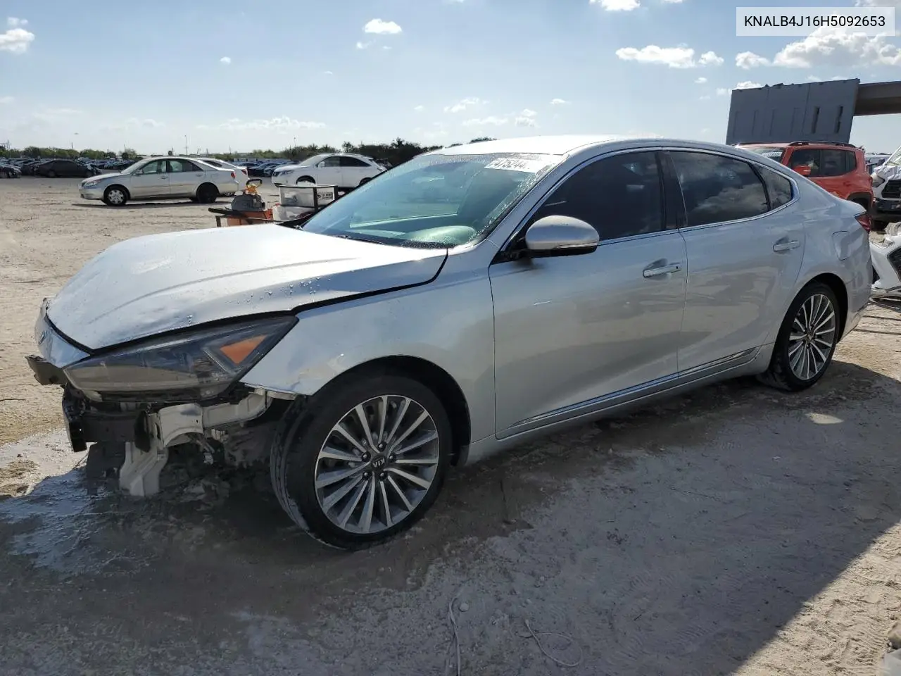 2017 Kia Cadenza Premium VIN: KNALB4J16H5092653 Lot: 47524405