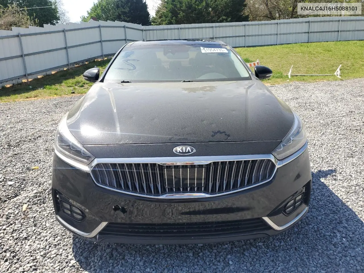 2017 Kia Cadenza Premium VIN: KNALC4J16H5088101 Lot: 51954735