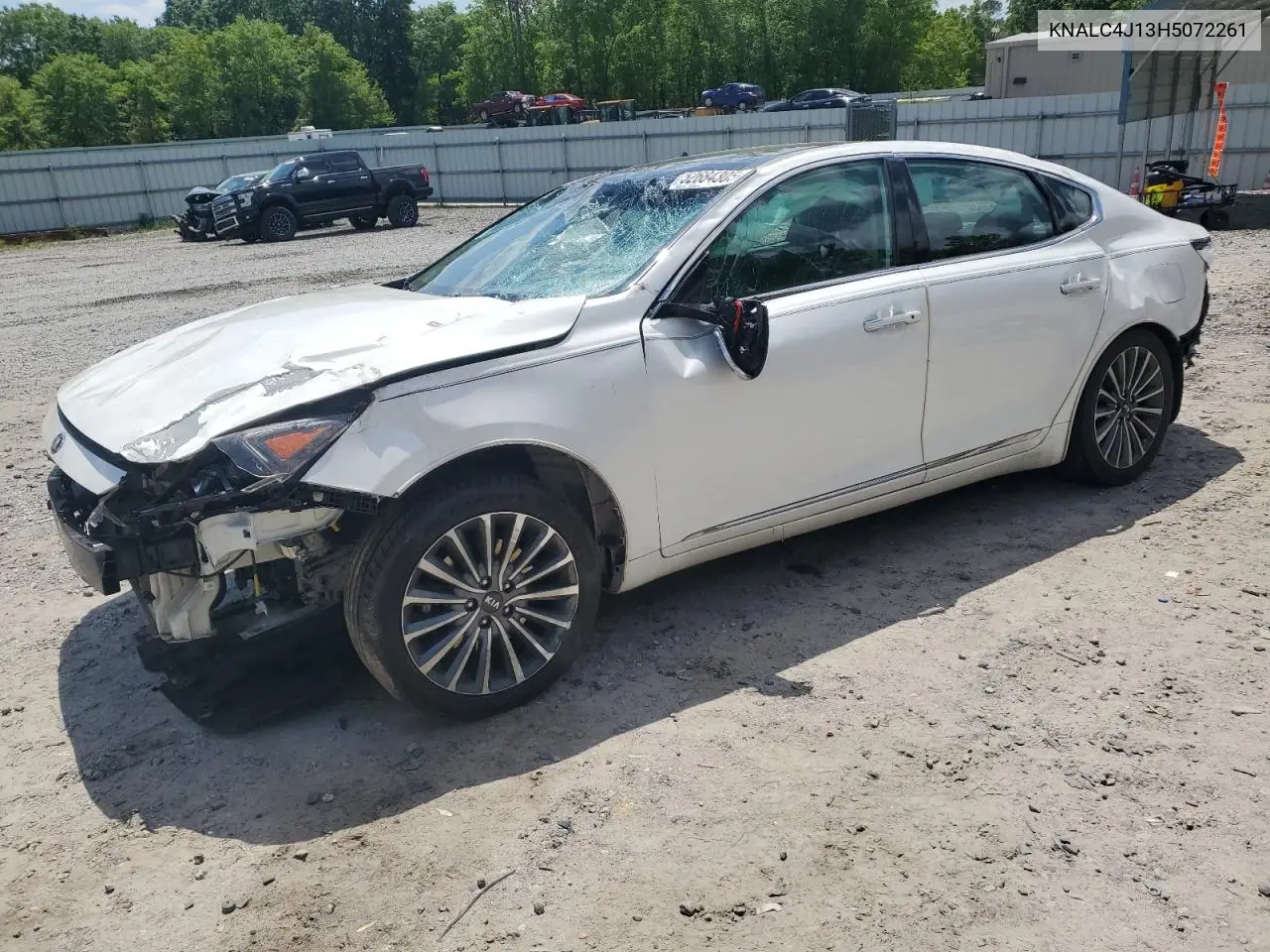 2017 Kia Cadenza Premium VIN: KNALC4J13H5072261 Lot: 52684305