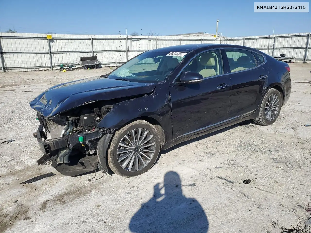 2017 Kia Cadenza Premium VIN: KNALB4J15H5073415 Lot: 53376385