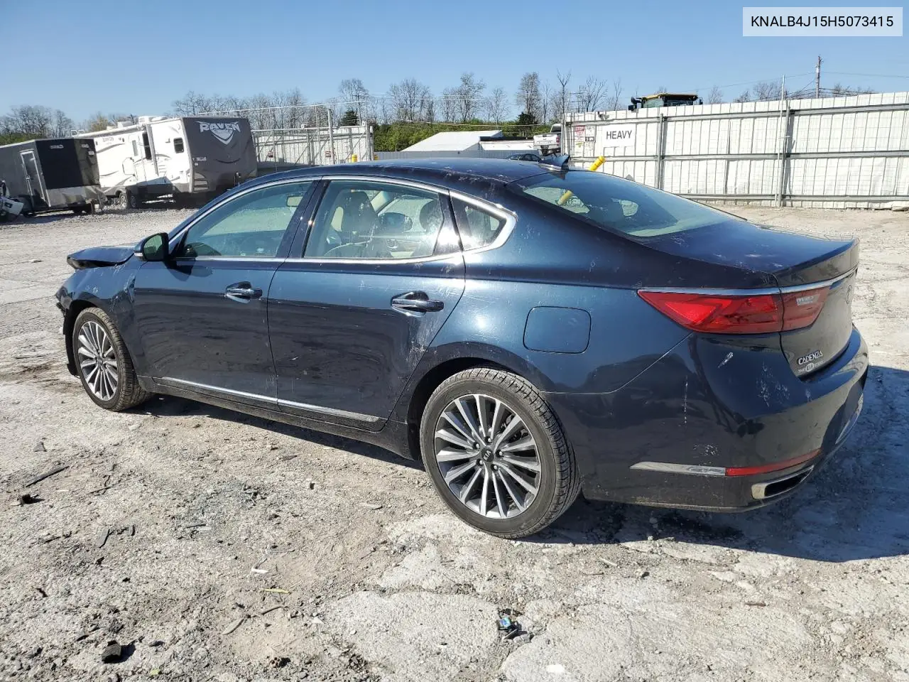 2017 Kia Cadenza Premium VIN: KNALB4J15H5073415 Lot: 53376385