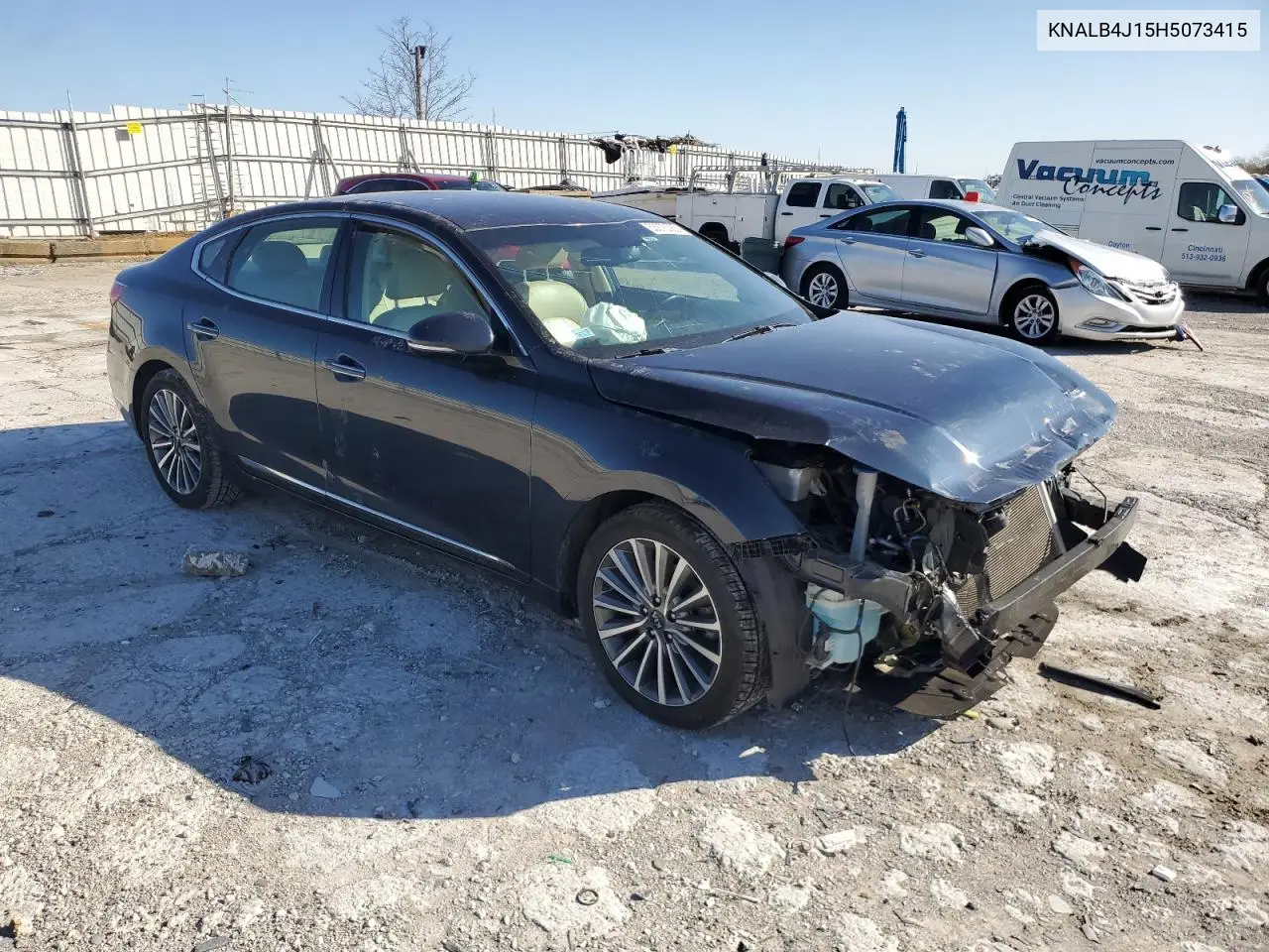 2017 Kia Cadenza Premium VIN: KNALB4J15H5073415 Lot: 53376385