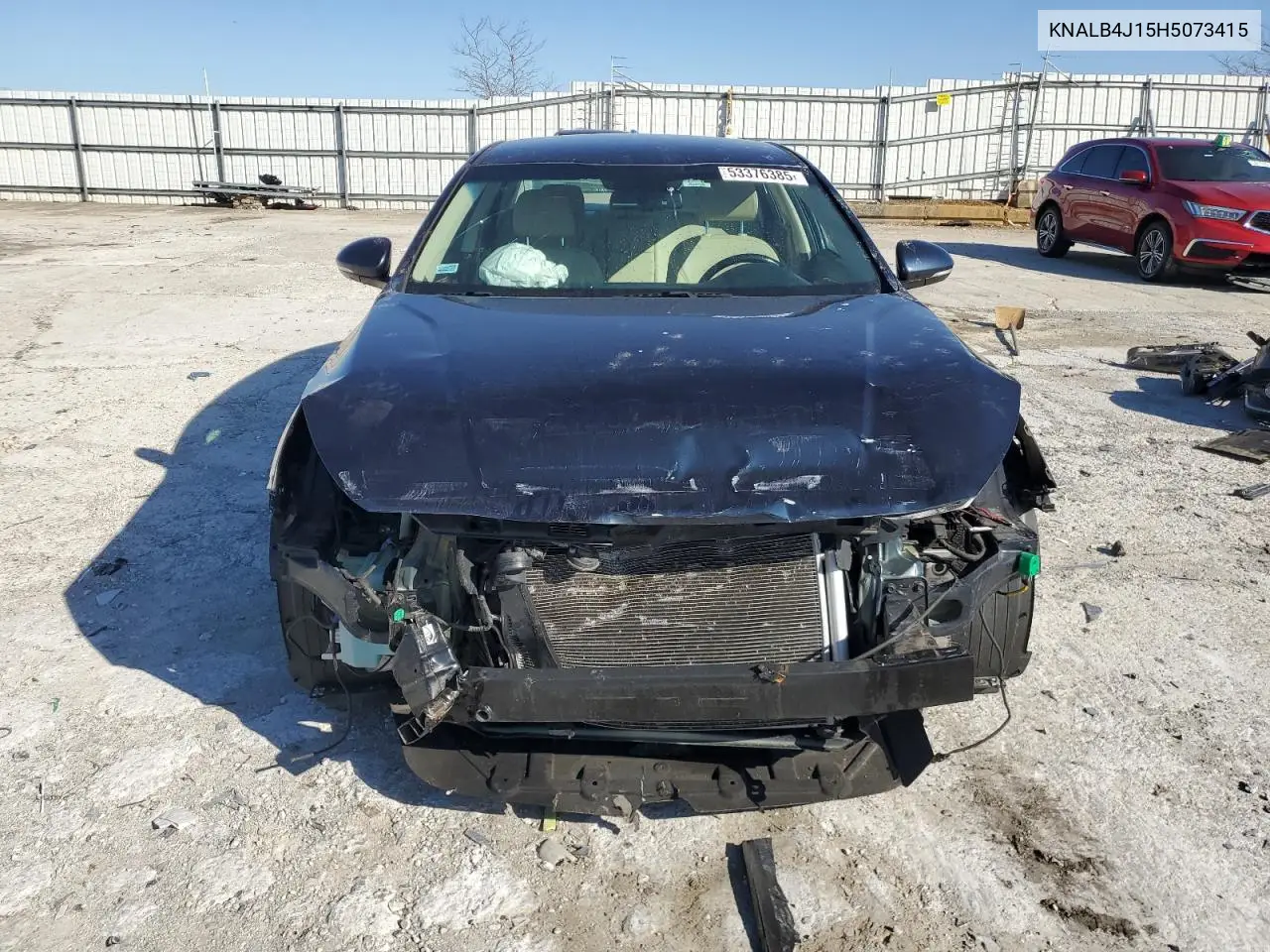 2017 Kia Cadenza Premium VIN: KNALB4J15H5073415 Lot: 53376385