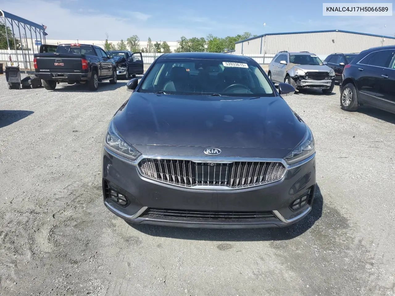 2017 Kia Cadenza Premium VIN: KNALC4J17H5066589 Lot: 53933615