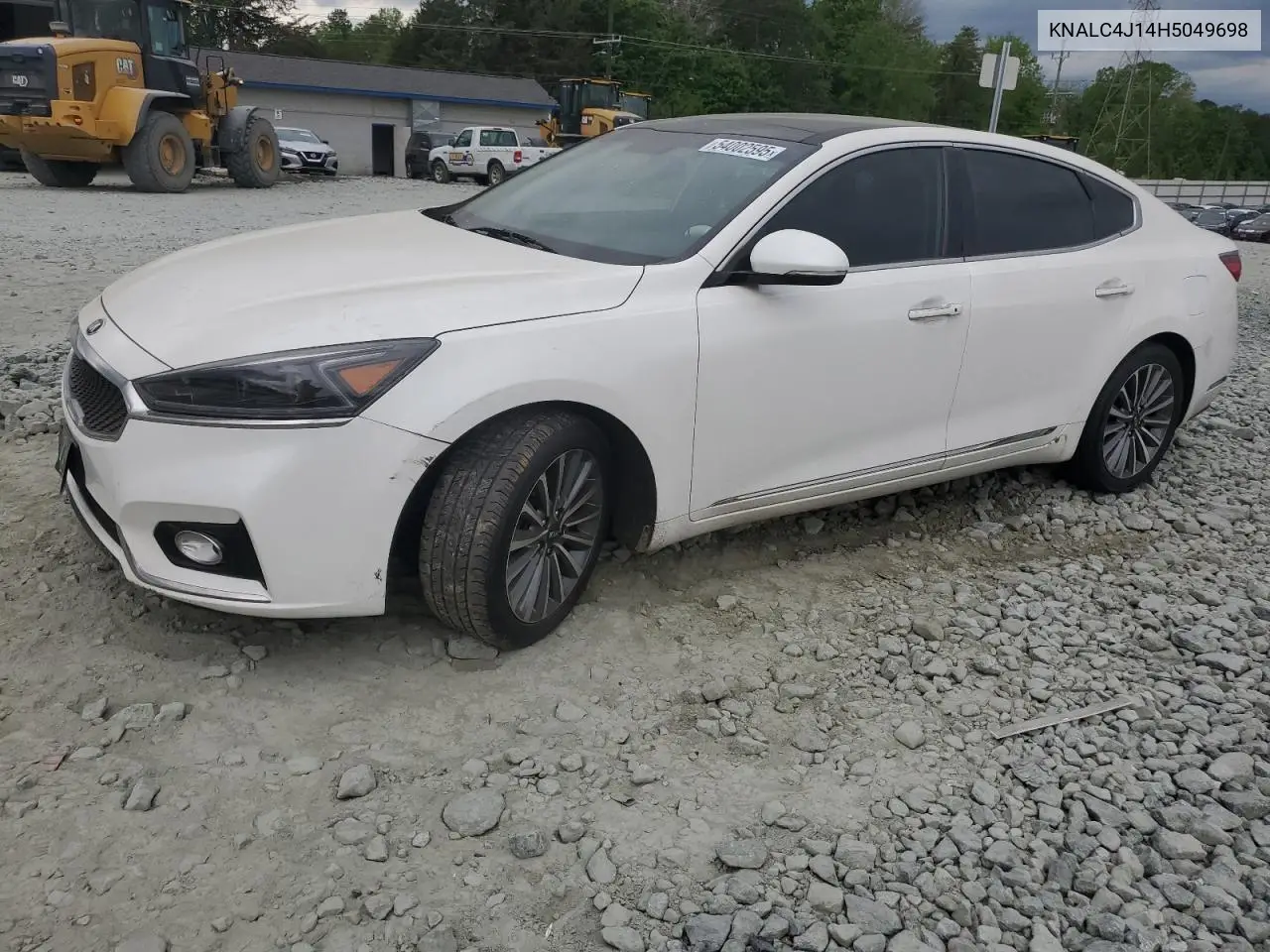 2017 Kia Cadenza Premium VIN: KNALC4J14H5049698 Lot: 54002595