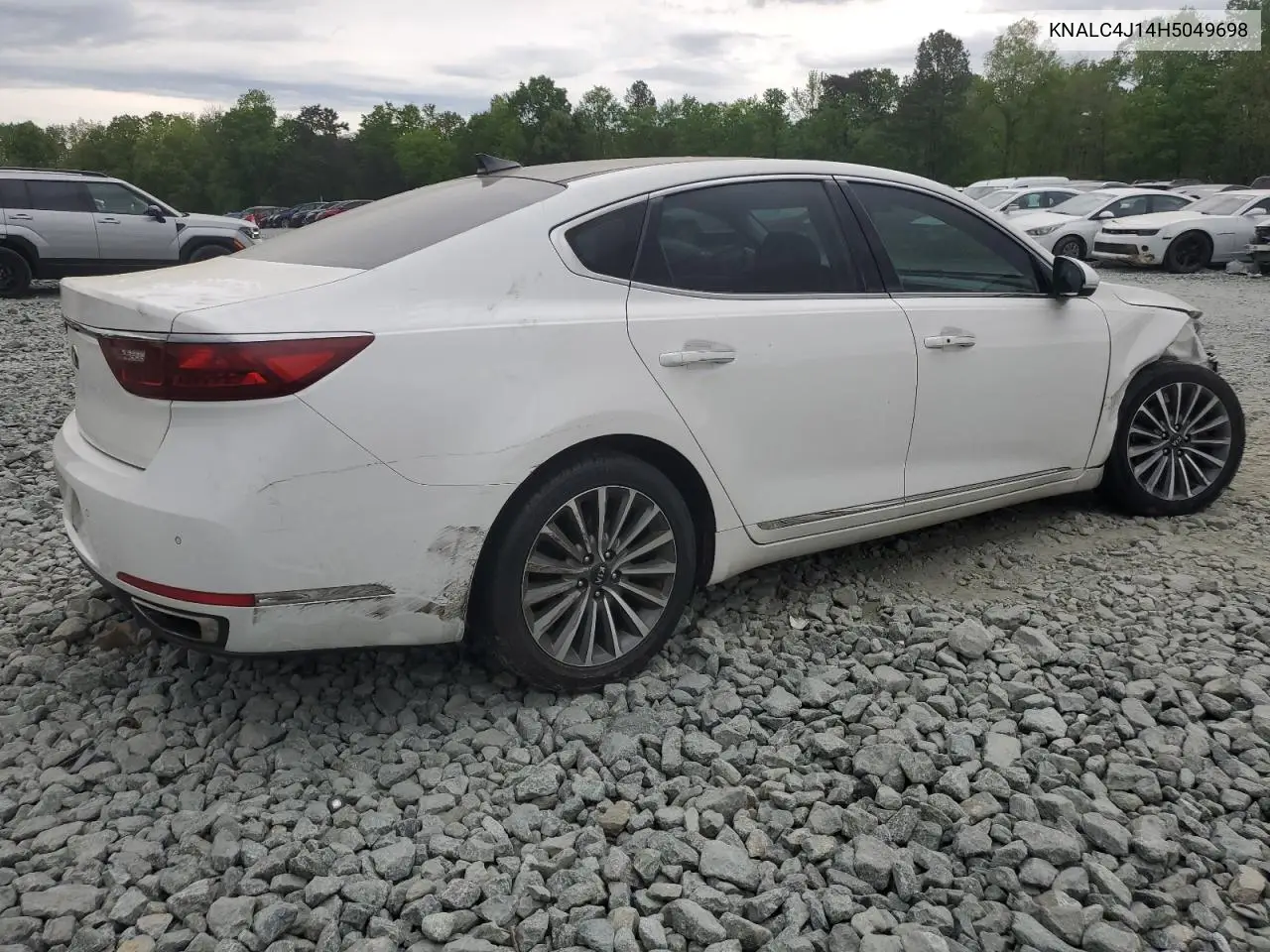 2017 Kia Cadenza Premium VIN: KNALC4J14H5049698 Lot: 54002595