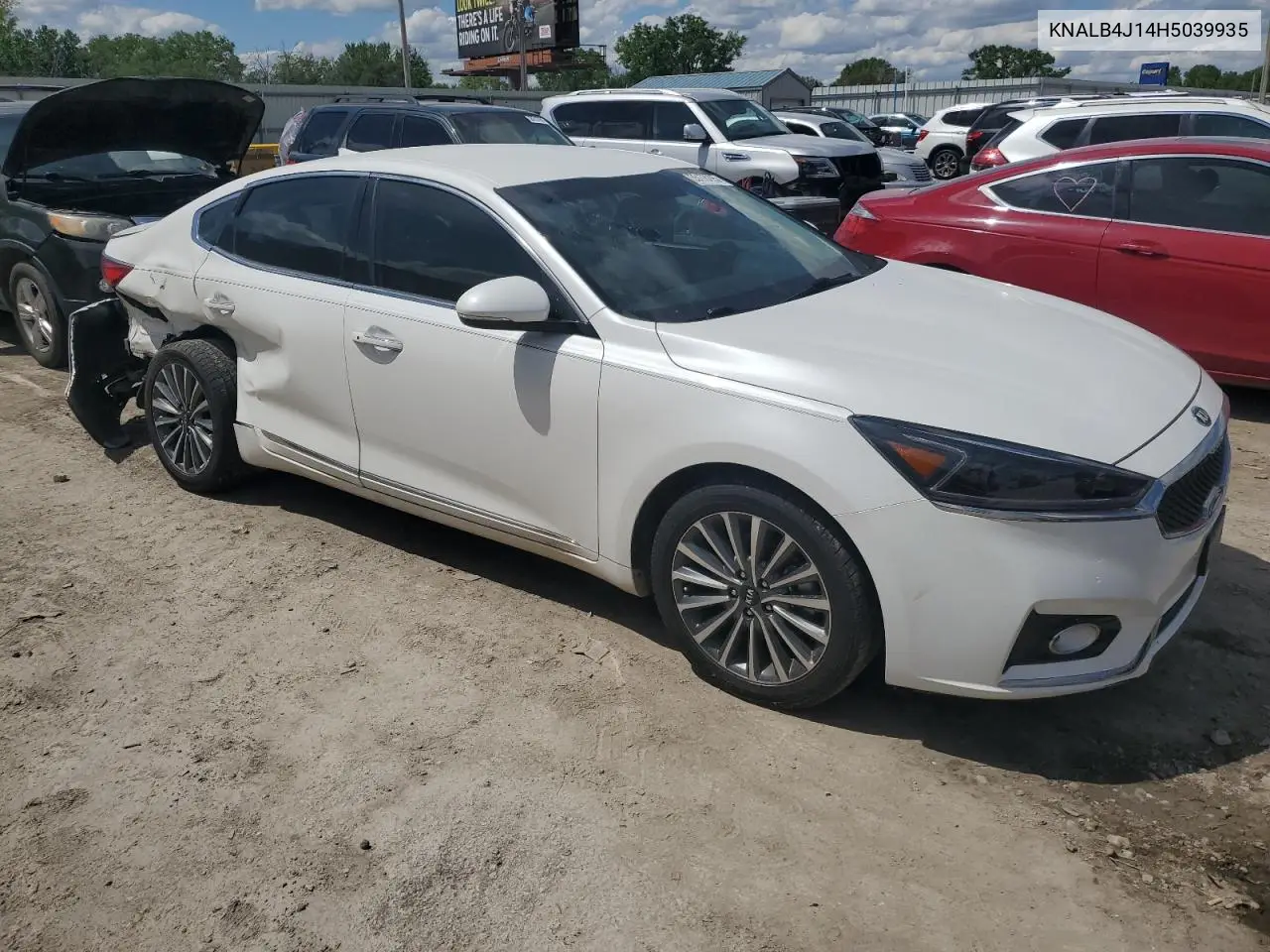 2017 Kia Cadenza Premium VIN: KNALB4J14H5039935 Lot: 55178295