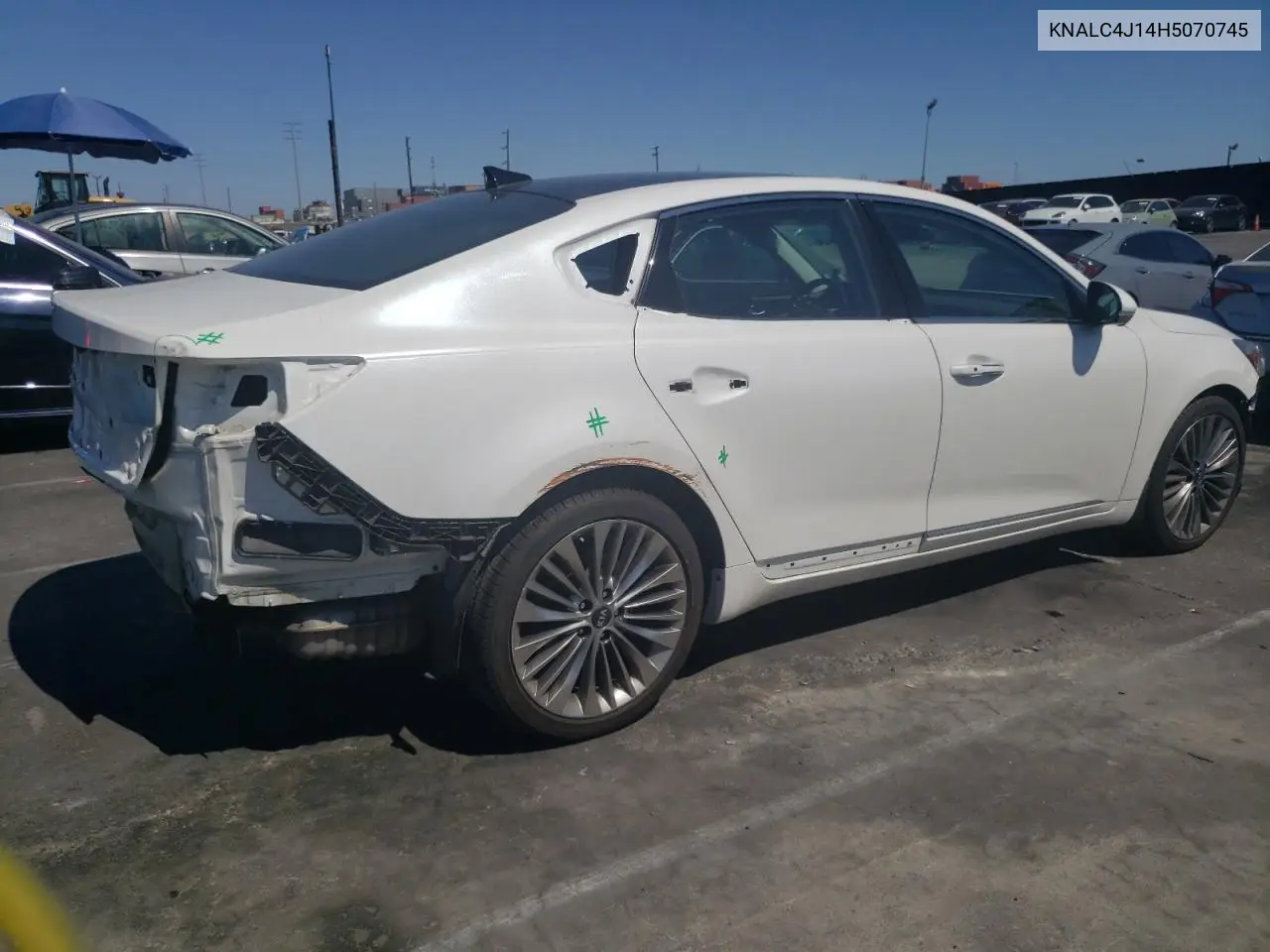2017 Kia Cadenza Premium VIN: KNALC4J14H5070745 Lot: 56304485