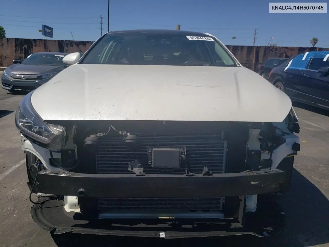 2017 Kia Cadenza Premium VIN: KNALC4J14H5070745 Lot: 56304485