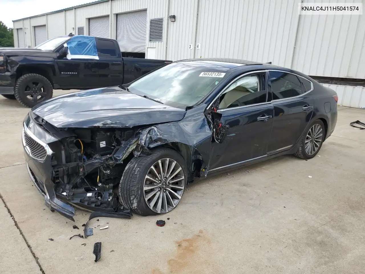 2017 Kia Cadenza Premium VIN: KNALC4J11H5041574 Lot: 56532135