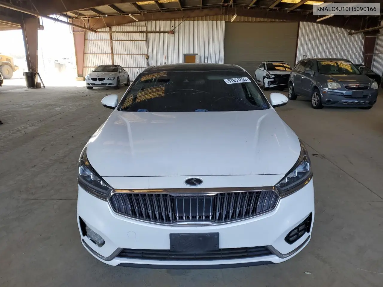 2017 Kia Cadenza Premium VIN: KNALC4J10H5090166 Lot: 57651355