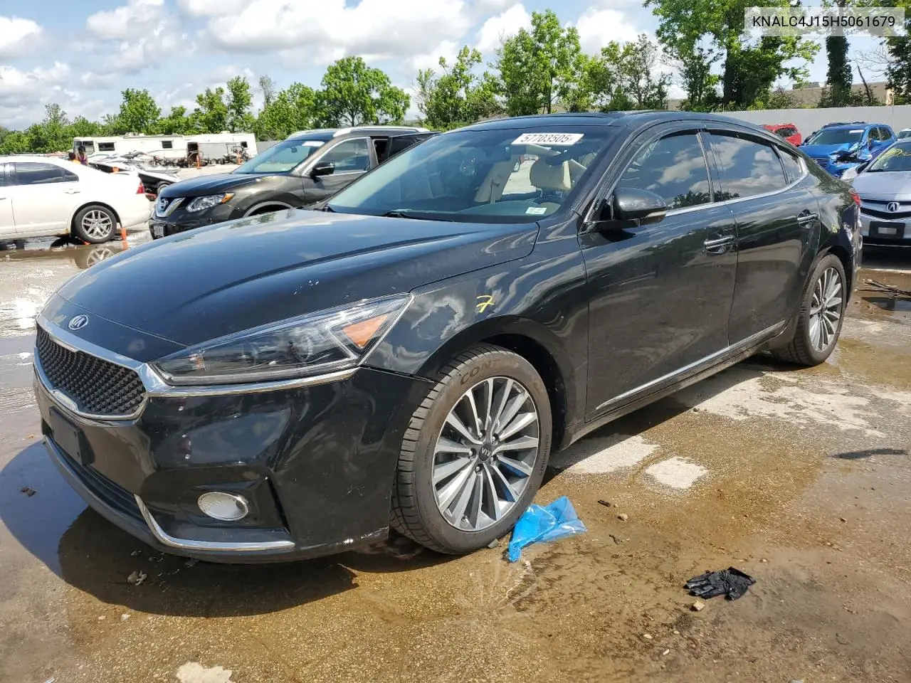 2017 Kia Cadenza Premium VIN: KNALC4J15H5061679 Lot: 57703505