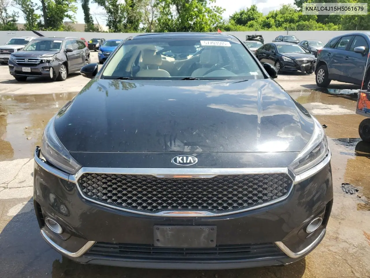 2017 Kia Cadenza Premium VIN: KNALC4J15H5061679 Lot: 57703505
