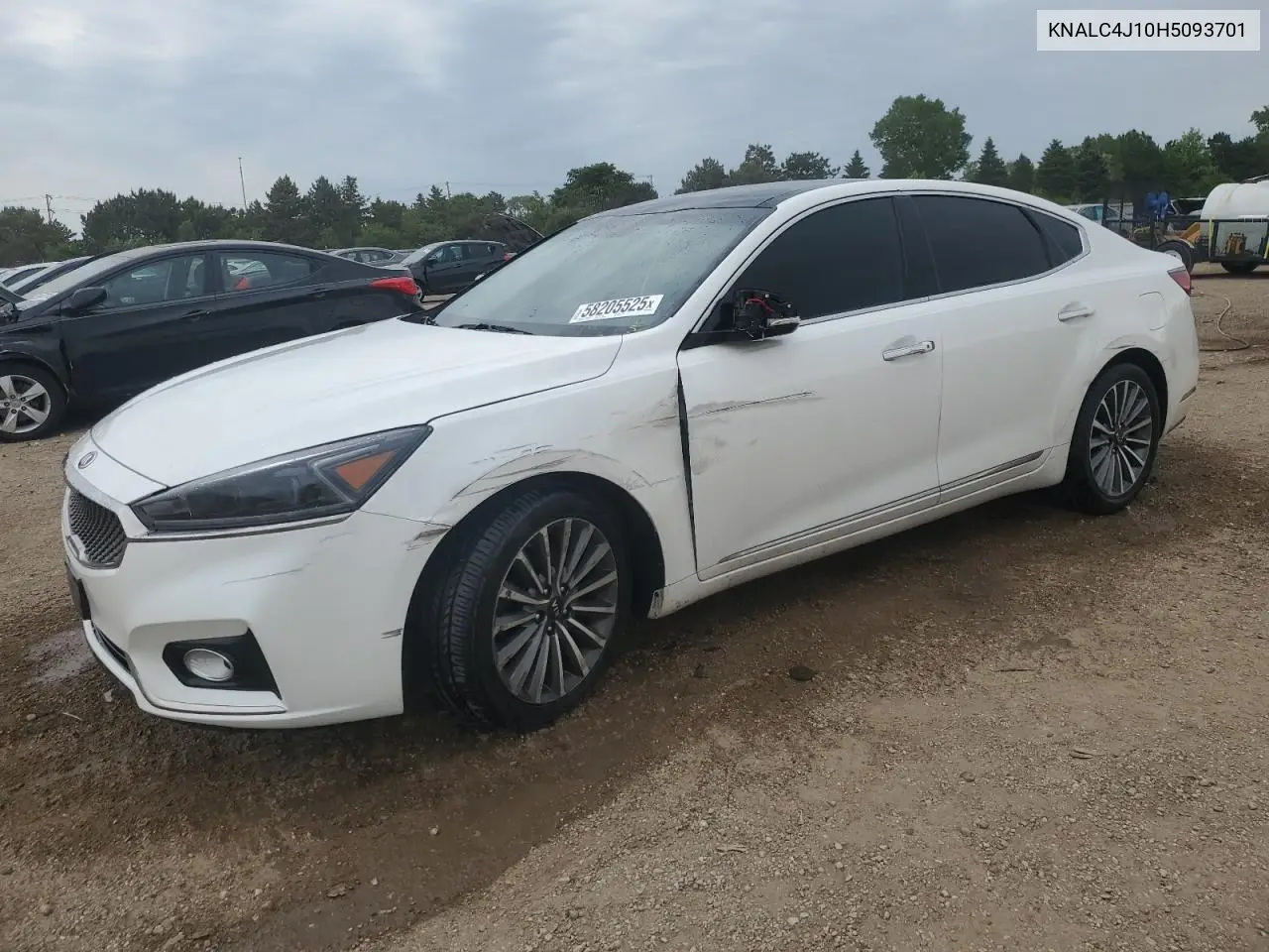 2017 Kia Cadenza Premium VIN: KNALC4J10H5093701 Lot: 58205525