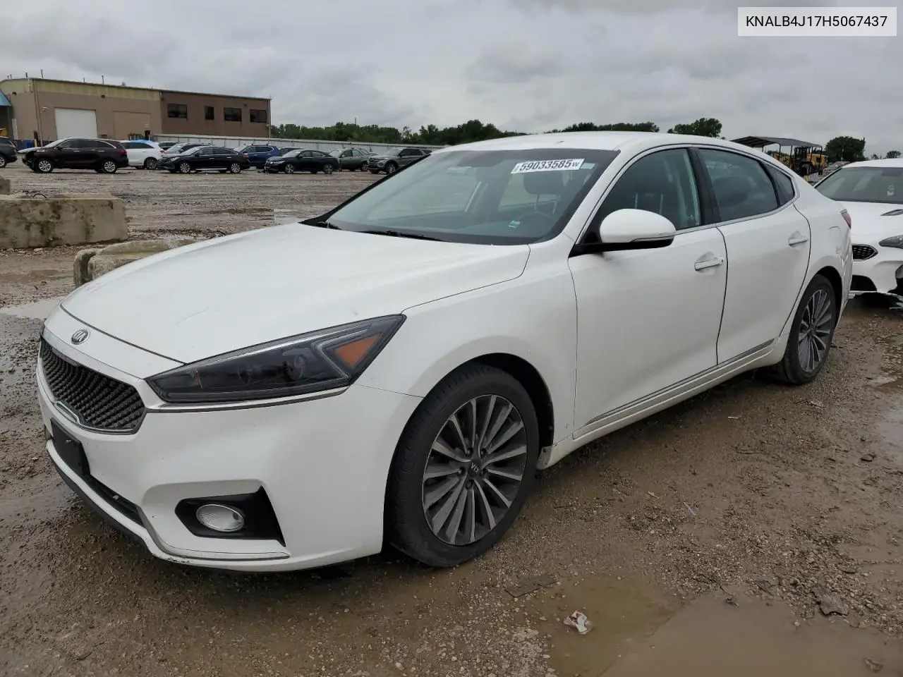 2017 Kia Cadenza Premium VIN: KNALB4J17H5067437 Lot: 59033585