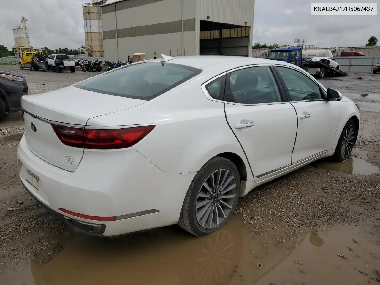 2017 Kia Cadenza Premium VIN: KNALB4J17H5067437 Lot: 59033585