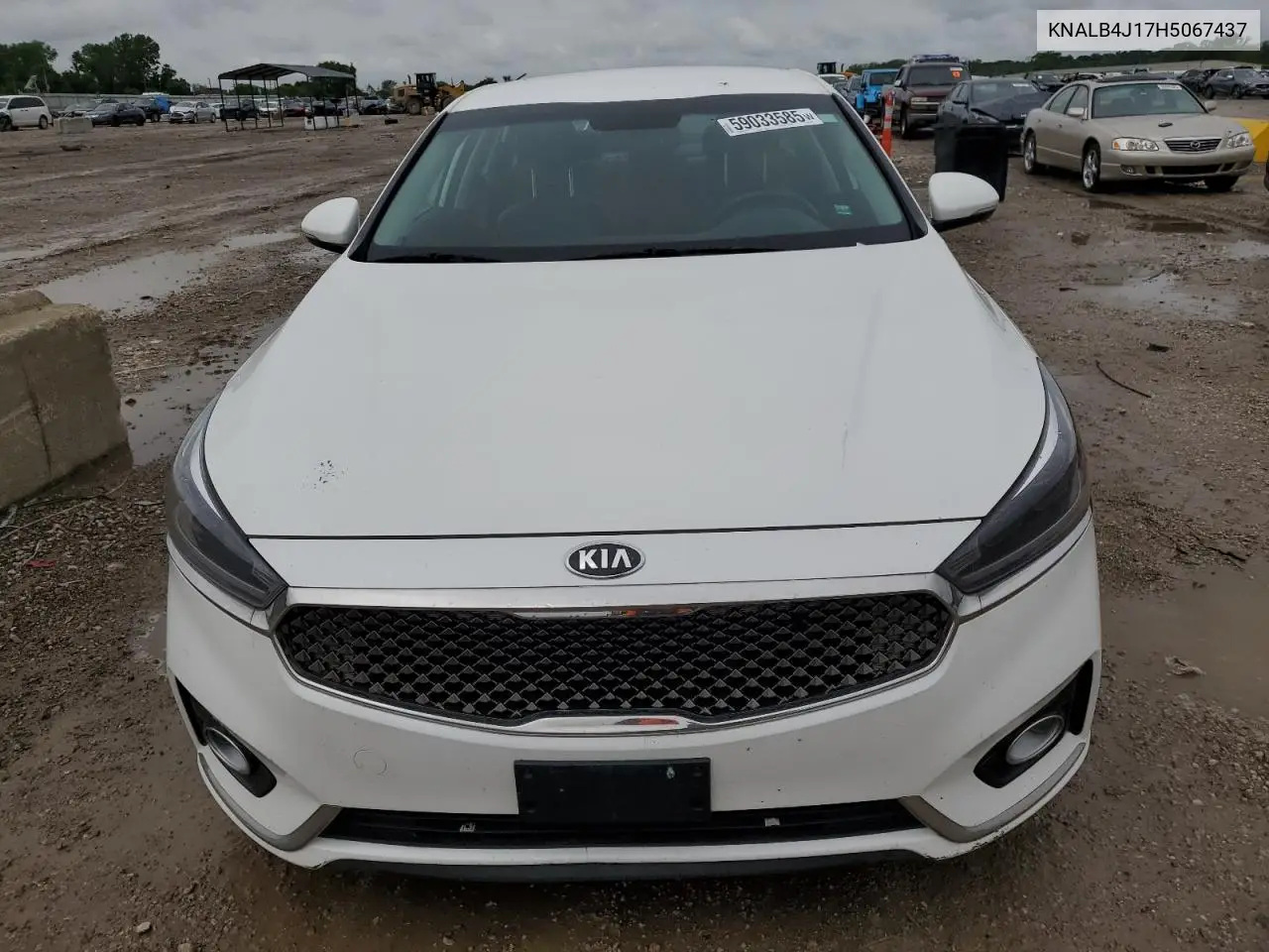 2017 Kia Cadenza Premium VIN: KNALB4J17H5067437 Lot: 59033585