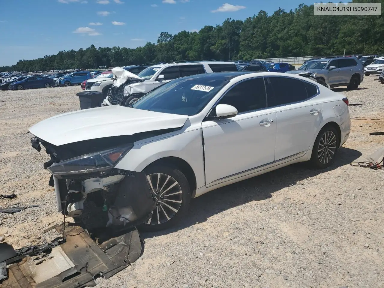 2017 Kia Cadenza Premium VIN: KNALC4J19H5090747 Lot: 59117545