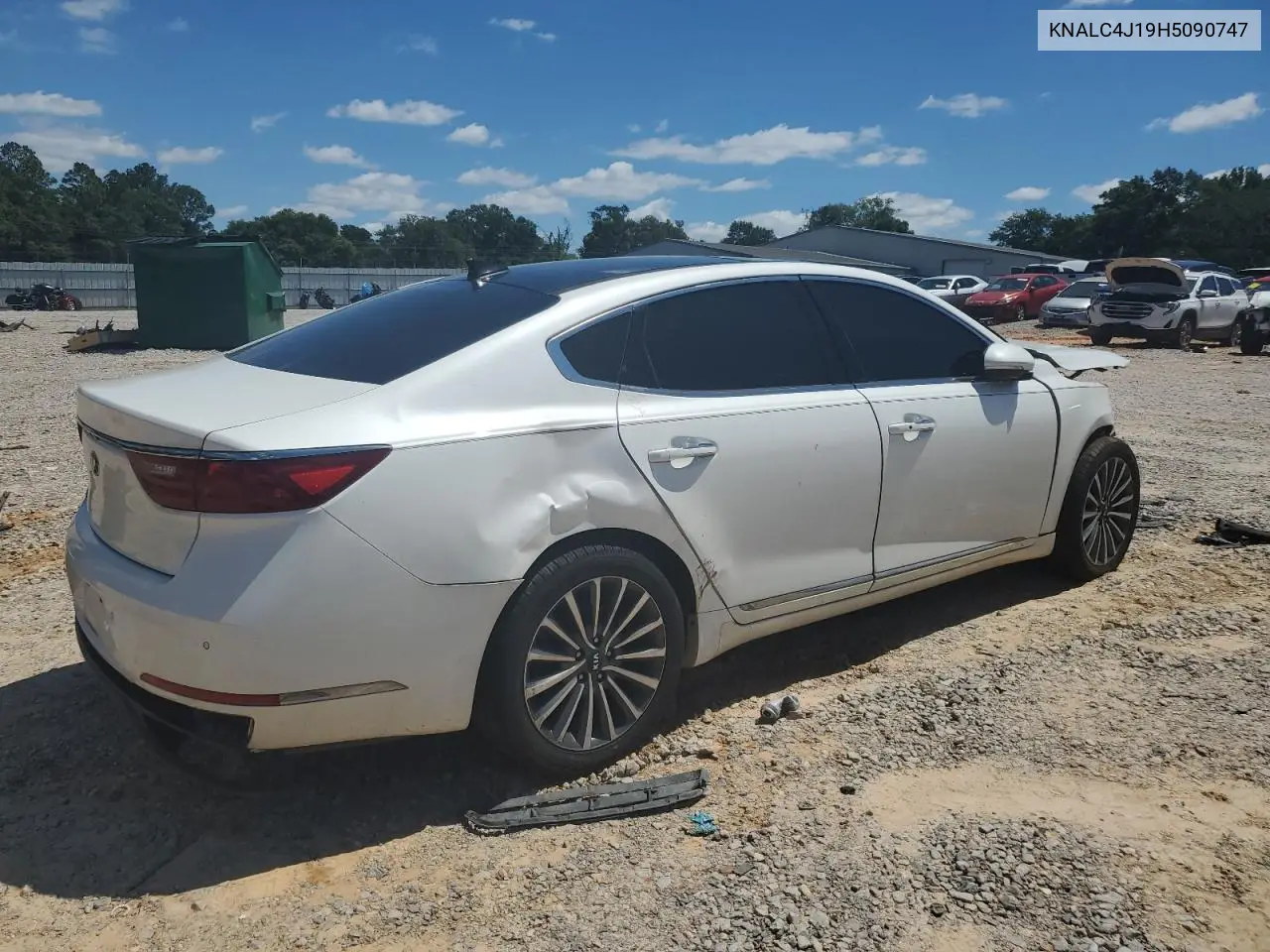 2017 Kia Cadenza Premium VIN: KNALC4J19H5090747 Lot: 59117545