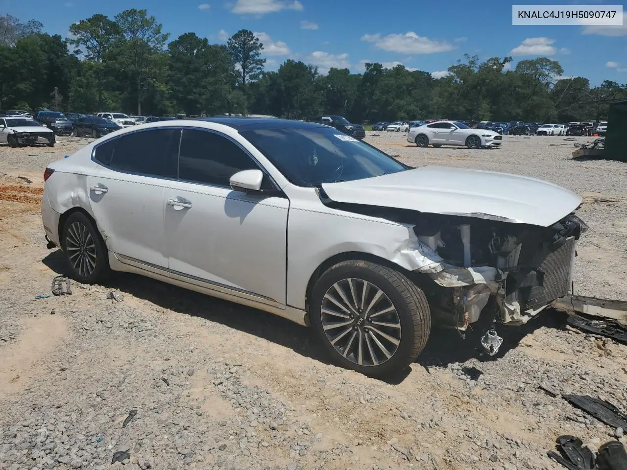 2017 Kia Cadenza Premium VIN: KNALC4J19H5090747 Lot: 59117545