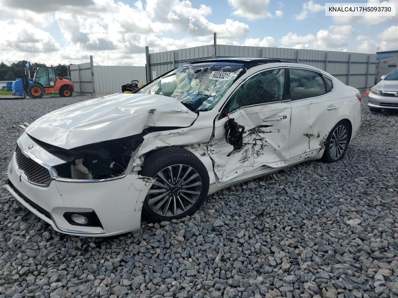 2017 Kia Cadenza Premium VIN: KNALC4J17H5093730 Lot: 60265215