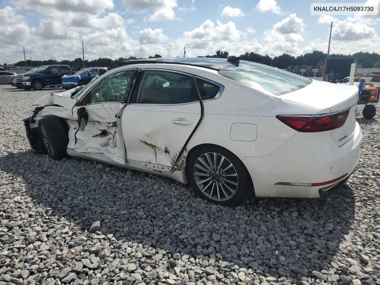 2017 Kia Cadenza Premium VIN: KNALC4J17H5093730 Lot: 60265215
