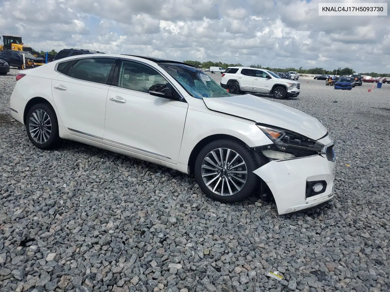 2017 Kia Cadenza Premium VIN: KNALC4J17H5093730 Lot: 60265215