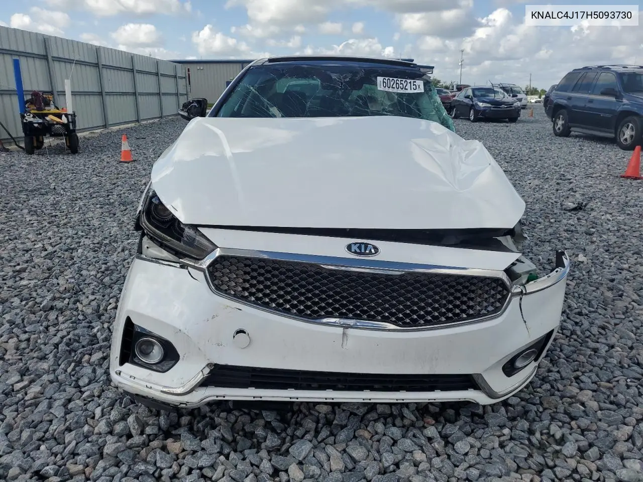 2017 Kia Cadenza Premium VIN: KNALC4J17H5093730 Lot: 60265215