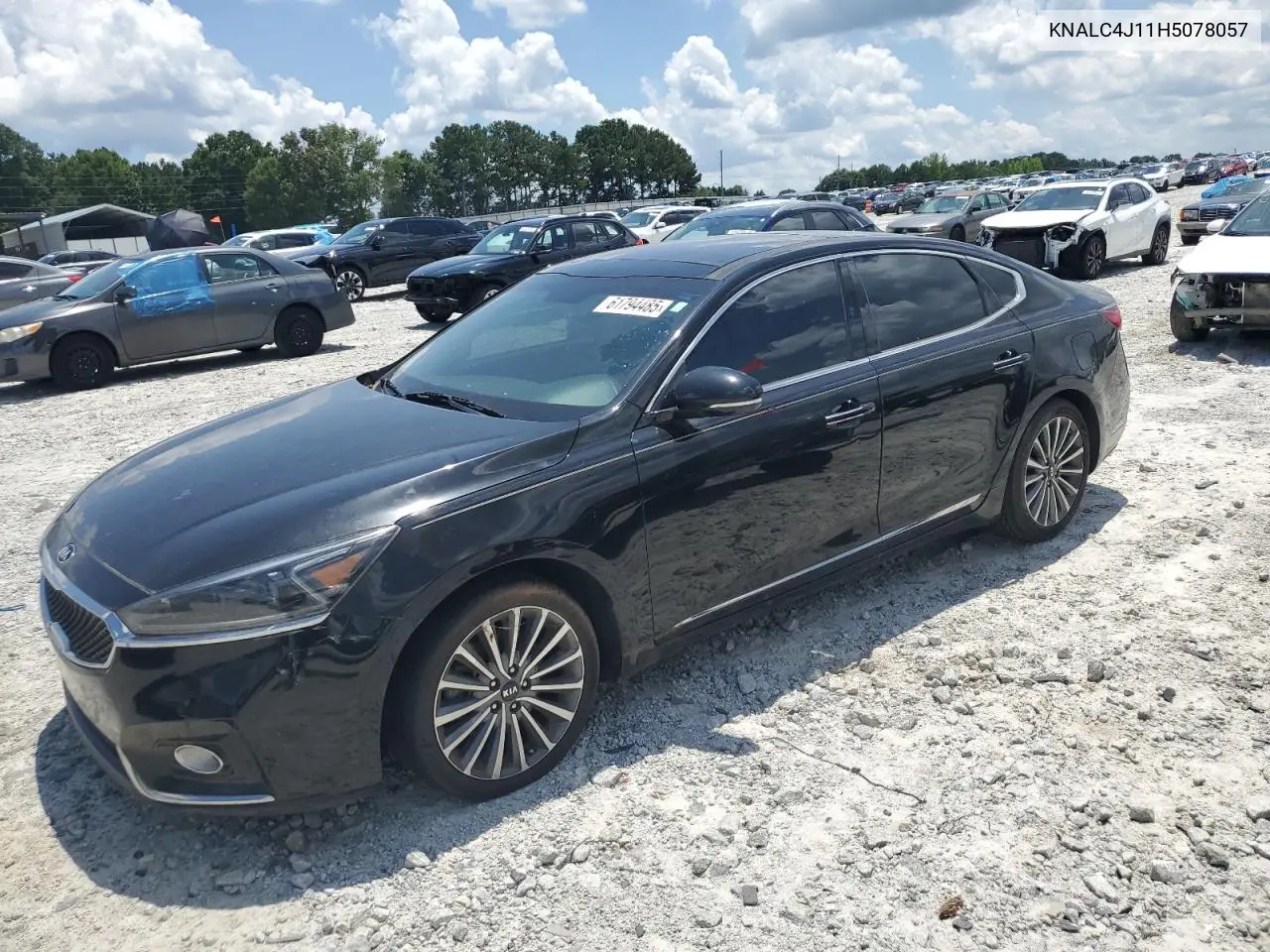 2017 Kia Cadenza Premium VIN: KNALC4J11H5078057 Lot: 61794485