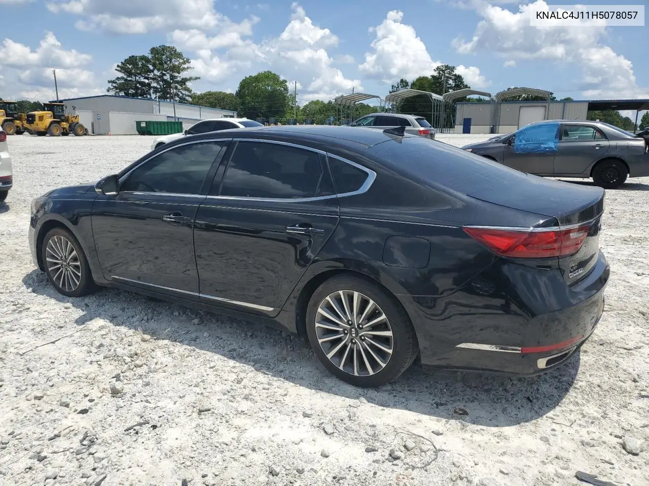 2017 Kia Cadenza Premium VIN: KNALC4J11H5078057 Lot: 61794485