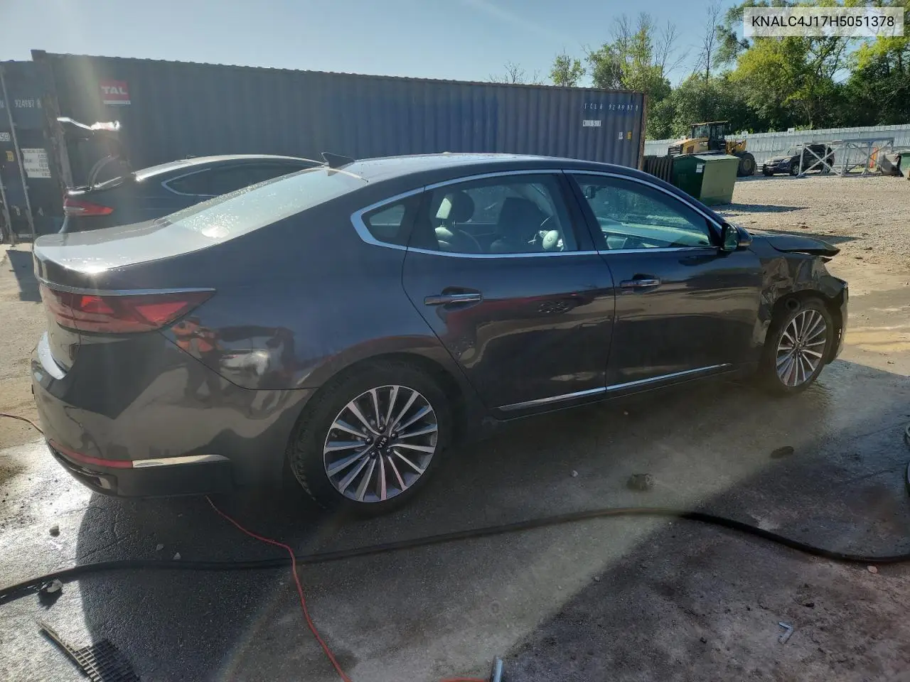 2017 Kia Cadenza Premium VIN: KNALC4J17H5051378 Lot: 61908115
