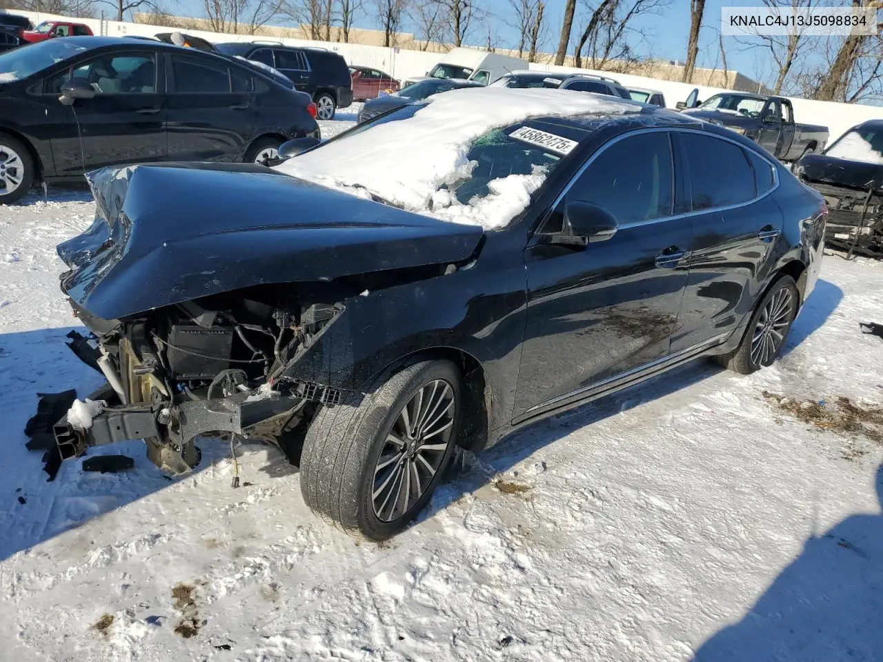 2018 Kia Cadenza Luxury VIN: KNALC4J13J5098834 Lot: 45862475