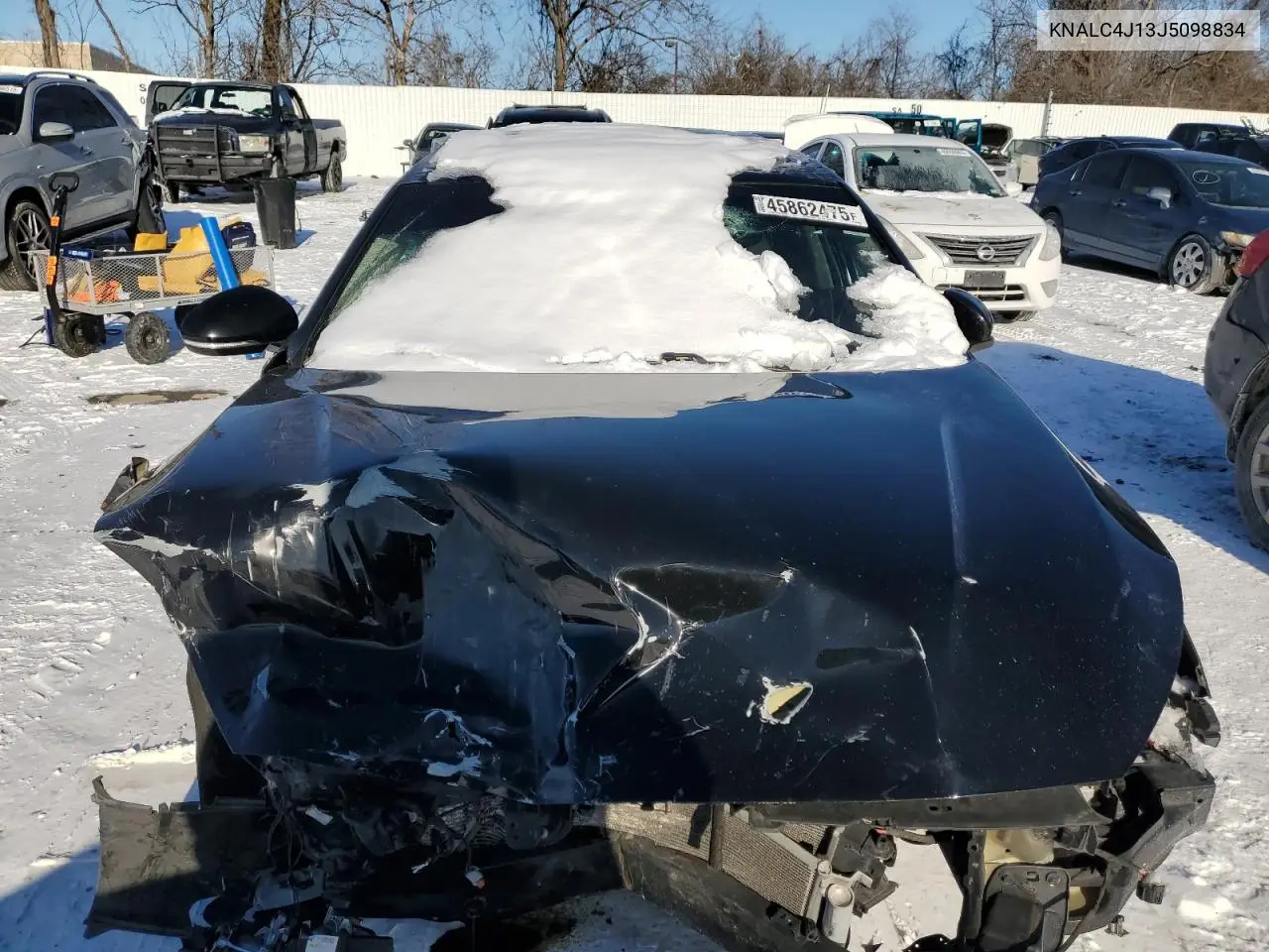 2018 Kia Cadenza Luxury VIN: KNALC4J13J5098834 Lot: 45862475