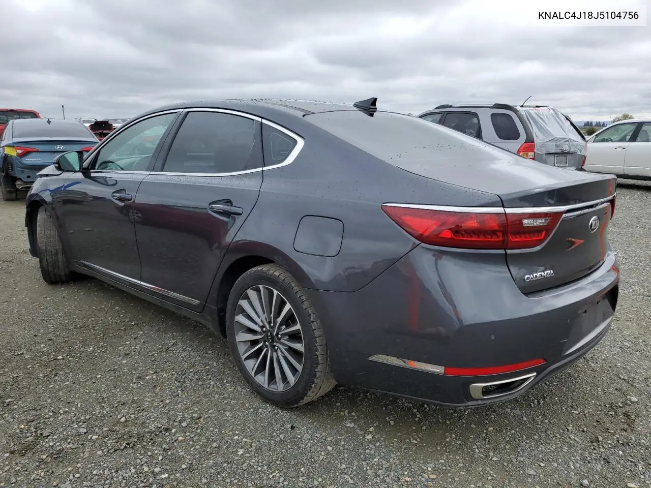 2018 Kia Cadenza Luxury VIN: KNALC4J18J5104756 Lot: 49702635