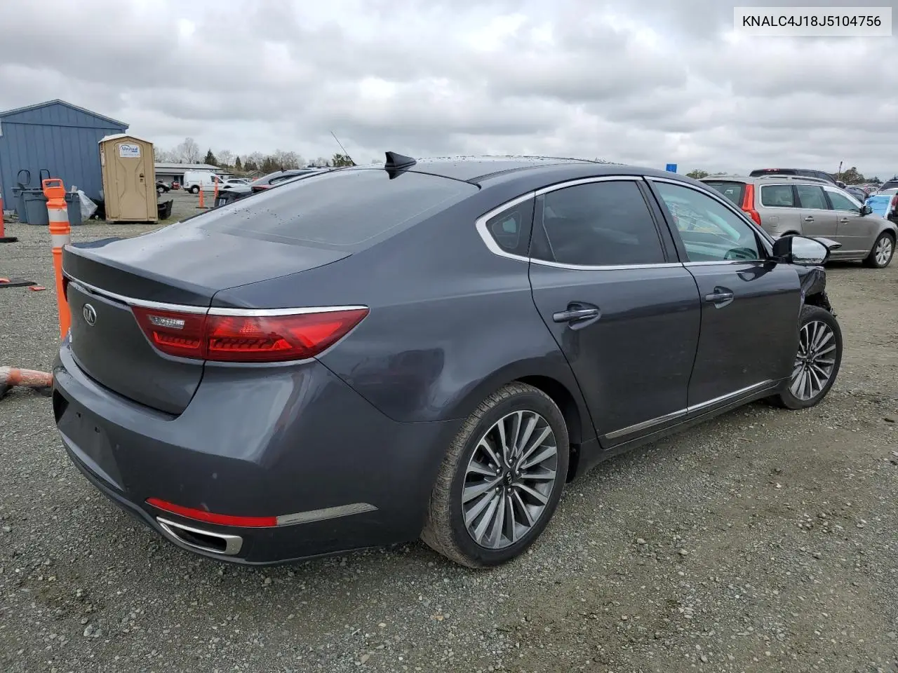 2018 Kia Cadenza Luxury VIN: KNALC4J18J5104756 Lot: 49702635
