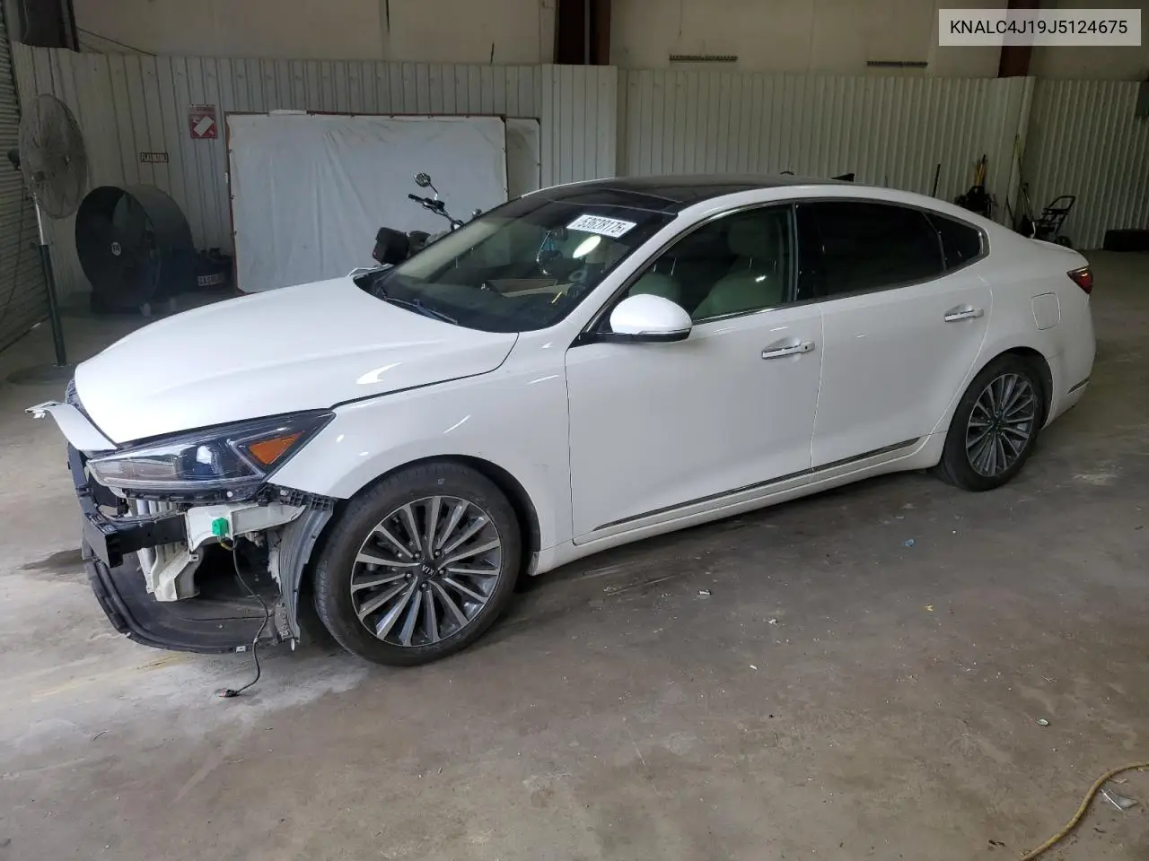 2018 Kia Cadenza Luxury VIN: KNALC4J19J5124675 Lot: 53628175