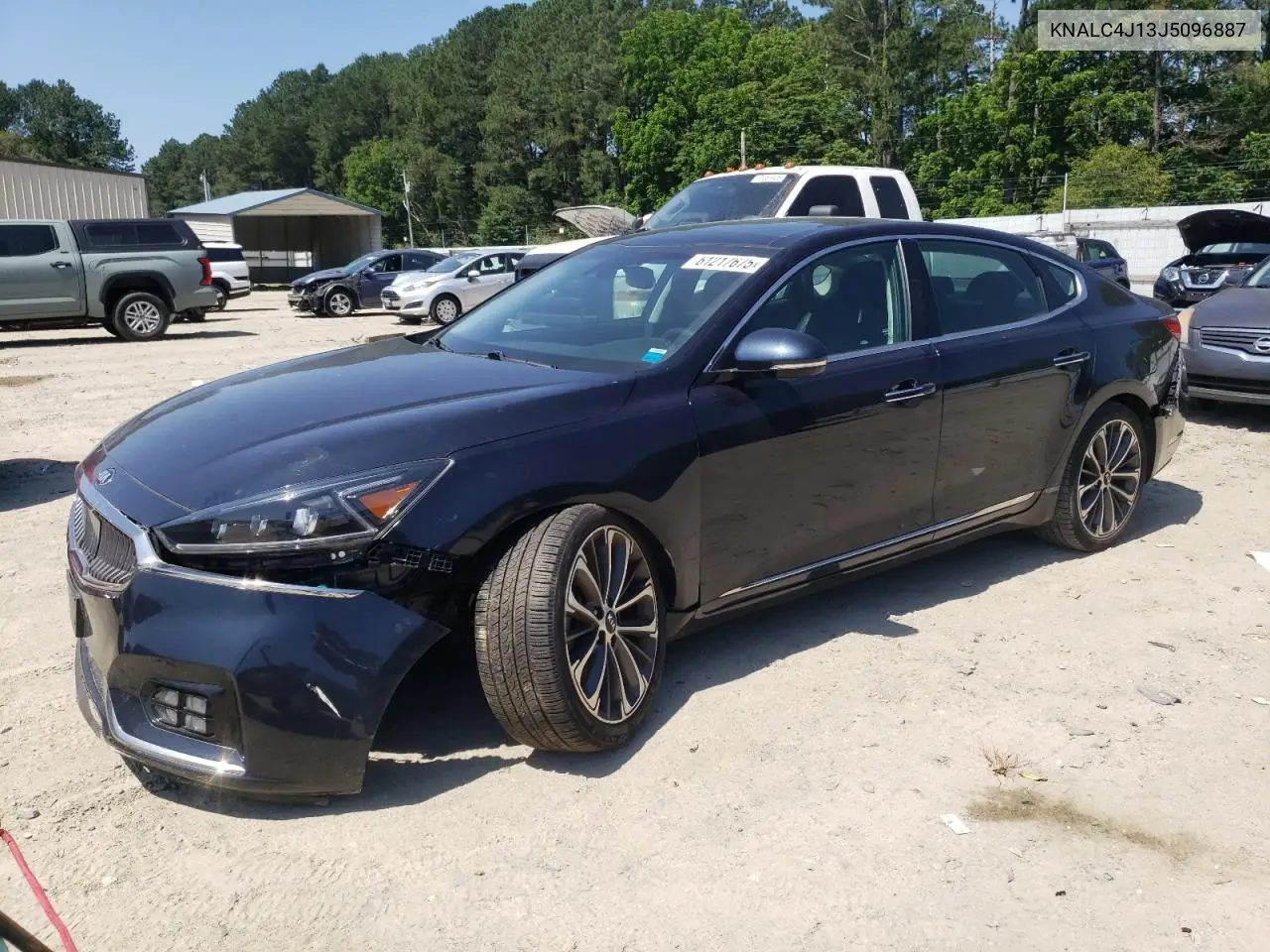 2018 Kia Cadenza Luxury VIN: KNALC4J13J5096887 Lot: 61217675