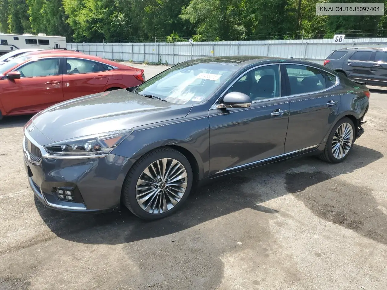 2018 Kia Cadenza Luxury VIN: KNALC4J16J5097404 Lot: 61438015