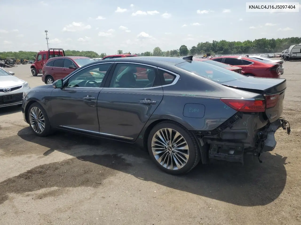 2018 Kia Cadenza Luxury VIN: KNALC4J16J5097404 Lot: 61438015