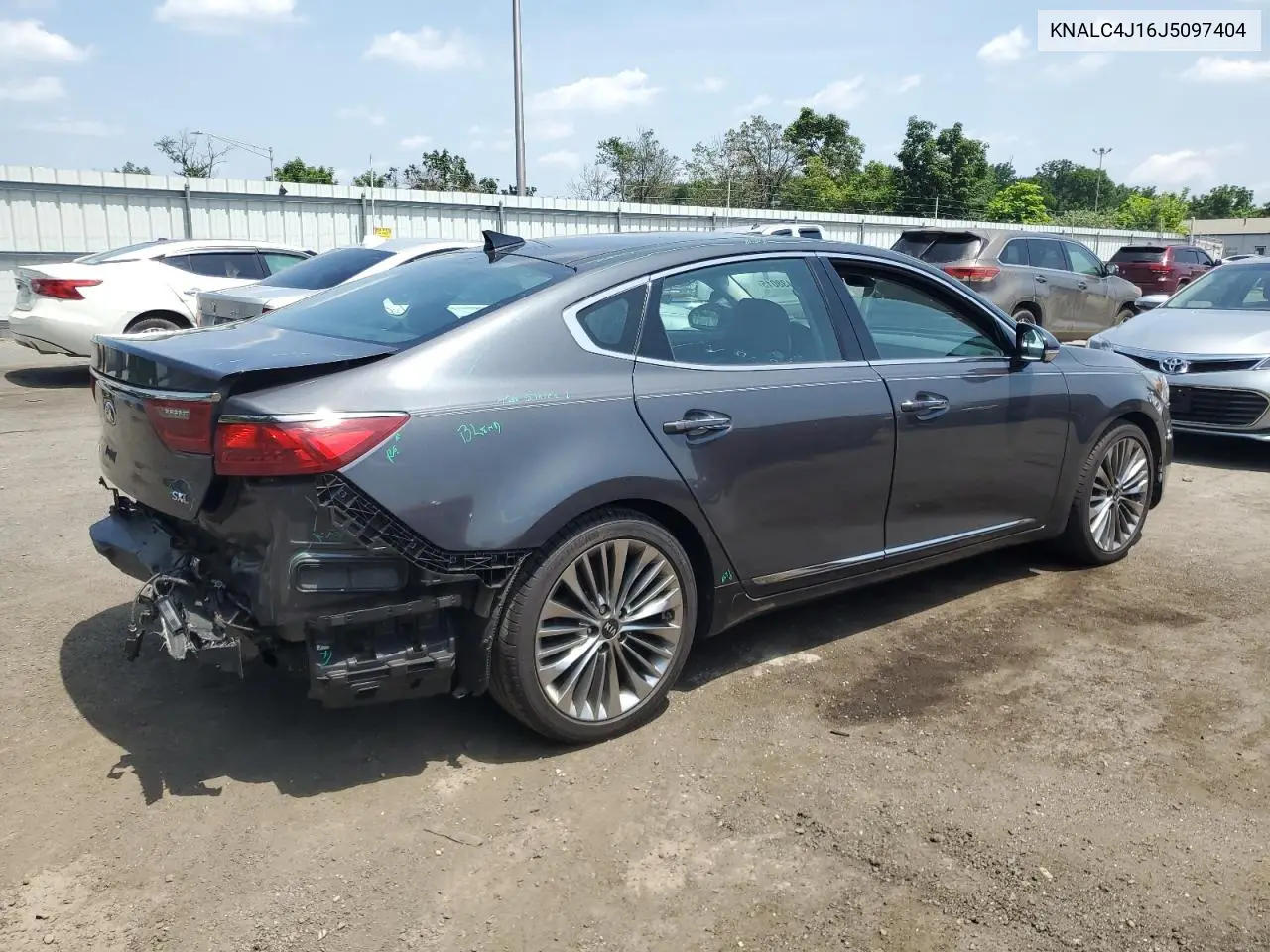 2018 Kia Cadenza Luxury VIN: KNALC4J16J5097404 Lot: 61438015