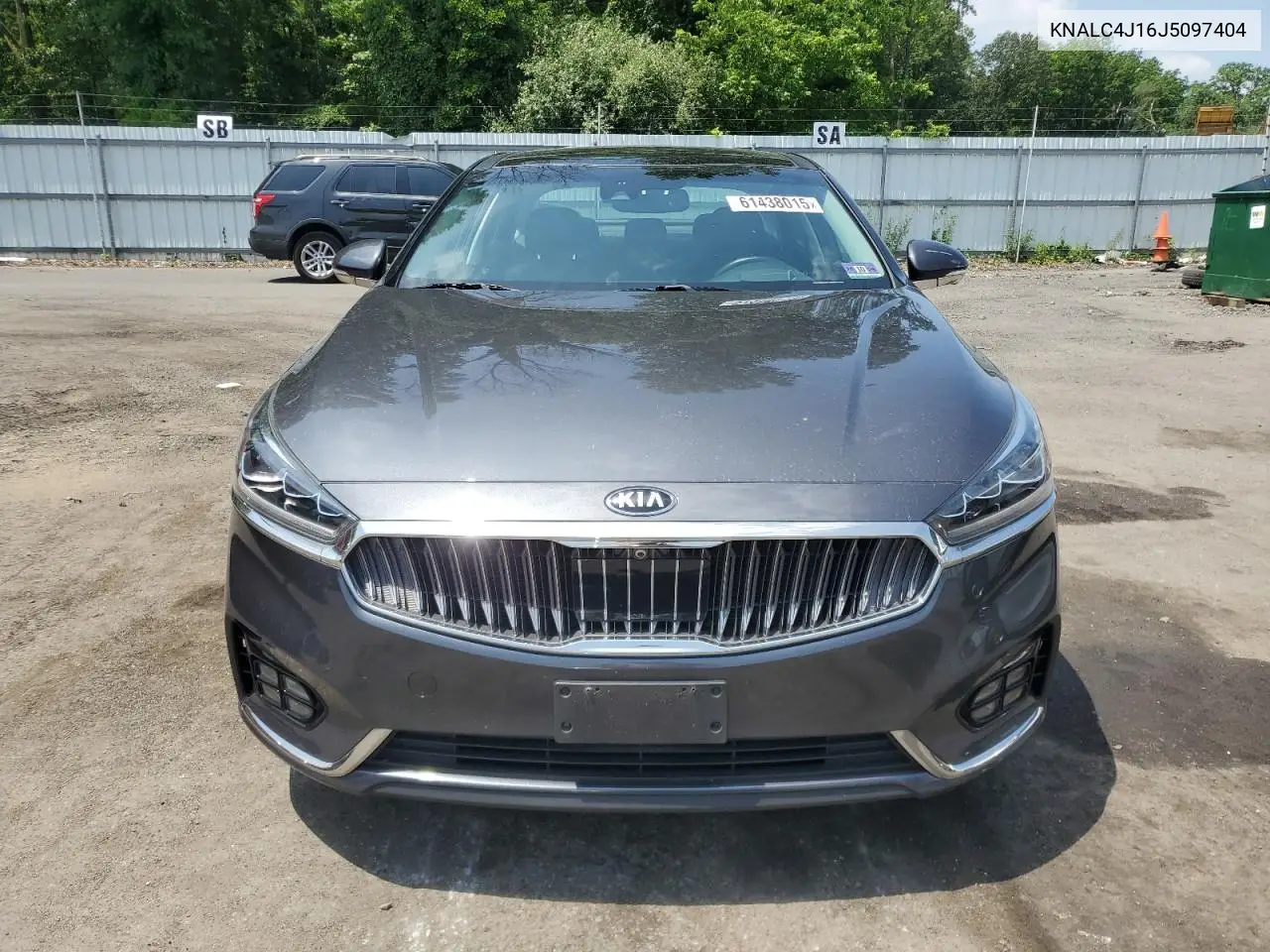 2018 Kia Cadenza Luxury VIN: KNALC4J16J5097404 Lot: 61438015