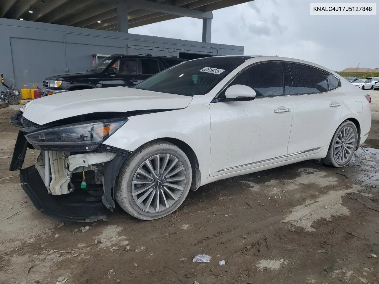 2018 Kia Cadenza Luxury VIN: KNALC4J17J5127848 Lot: 62816015