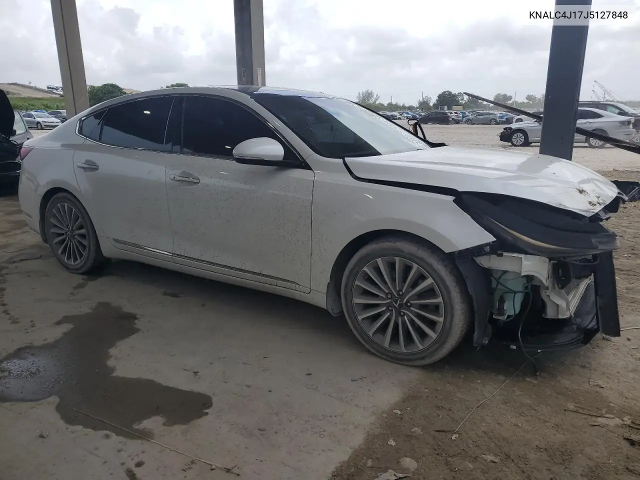 2018 Kia Cadenza Luxury VIN: KNALC4J17J5127848 Lot: 62816015