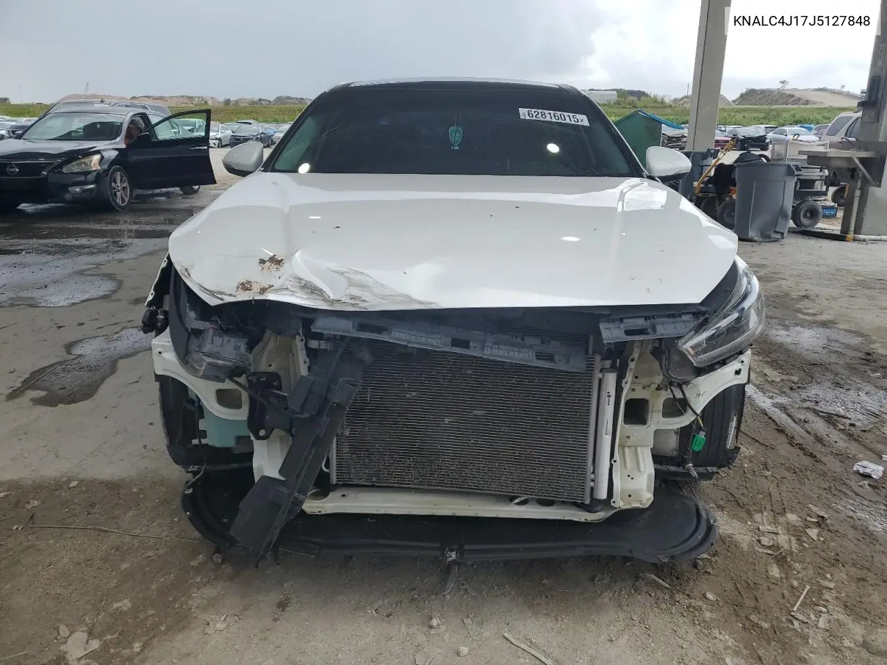 2018 Kia Cadenza Luxury VIN: KNALC4J17J5127848 Lot: 62816015