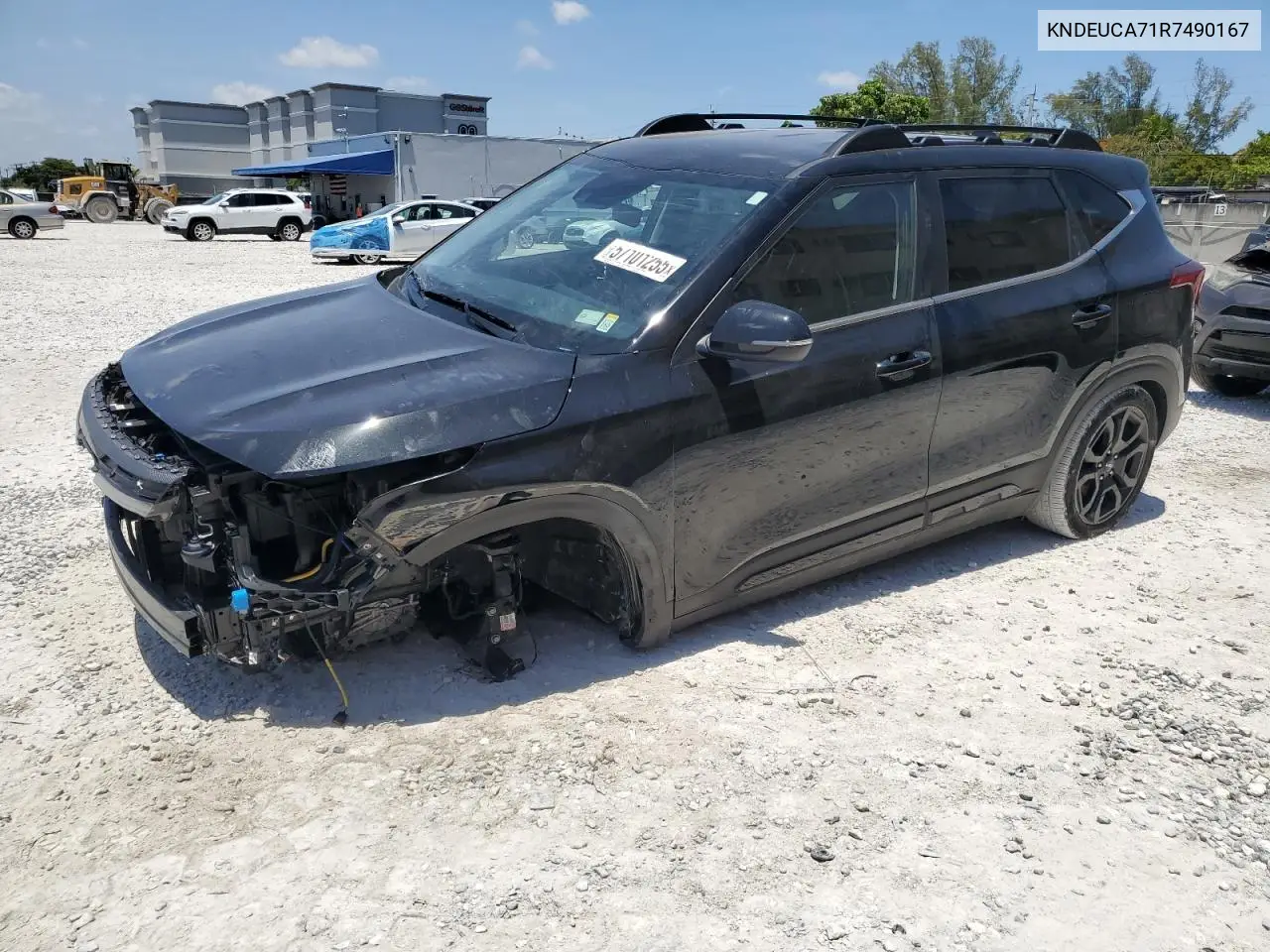 2024 Kia Seltos X Line VIN: KNDEUCA71R7490167 Lot: 57101255
